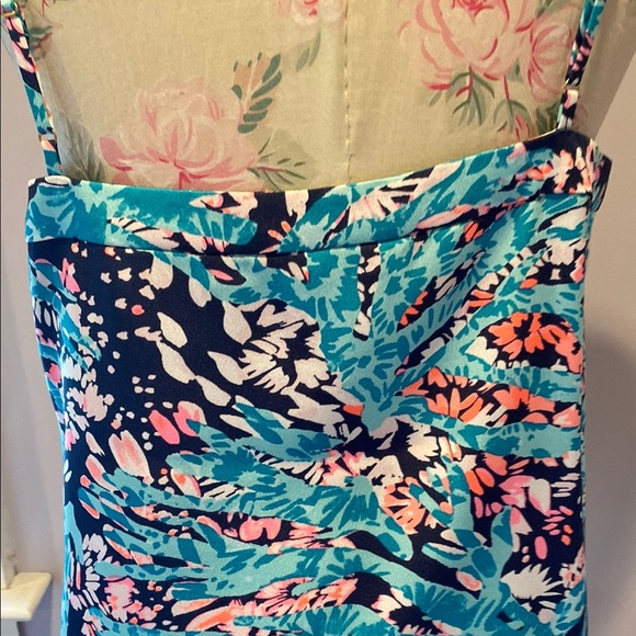 Lilly Pulitzer Blue and Pink Tank Top - Picture 7 of 12
